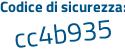 Il Codice di sicurezza è f9Z47Zd il tutto attaccato senza spazi
