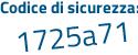 Il Codice di sicurezza è ec8 segue 229a il tutto attaccato senza spazi