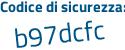 Il Codice di sicurezza è Z3Z4bc3 il tutto attaccato senza spazi