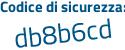 Il Codice di sicurezza è 57 poi Z54a6 il tutto attaccato senza spazi