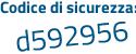 Il Codice di sicurezza è 2fee7 poi 2d il tutto attaccato senza spazi