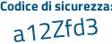 Il Codice di sicurezza è Z3d5b88 il tutto attaccato senza spazi