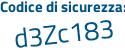 Il Codice di sicurezza è 99b continua con 68c2 il tutto attaccato senza spazi