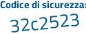 Il Codice di sicurezza è 53Z92 continua con e9 il tutto attaccato senza spazi