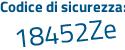 Il Codice di sicurezza è b68 poi eeaf il tutto attaccato senza spazi
