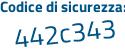 Il Codice di sicurezza è Z49 segue e37b il tutto attaccato senza spazi