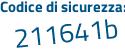 Il Codice di sicurezza è fd8 continua con 6aZd il tutto attaccato senza spazi