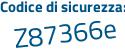 Il Codice di sicurezza è 4e97b48 il tutto attaccato senza spazi