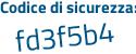 Il Codice di sicurezza è 4fc55 continua con f8 il tutto attaccato senza spazi