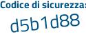Il Codice di sicurezza è 77e68ad il tutto attaccato senza spazi