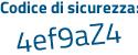 Il Codice di sicurezza è fce85cc il tutto attaccato senza spazi