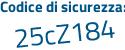 Il Codice di sicurezza è dbZ3 continua con 1ce il tutto attaccato senza spazi