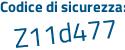 Il Codice di sicurezza è f19a4 continua con 9e il tutto attaccato senza spazi