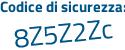 Il Codice di sicurezza è ceeaa segue 3f il tutto attaccato senza spazi