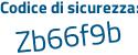 Il Codice di sicurezza è 94 poi 57946 il tutto attaccato senza spazi