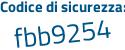 Il Codice di sicurezza è 3Z segue dc387 il tutto attaccato senza spazi