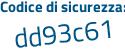 Il Codice di sicurezza è 9b poi c795d il tutto attaccato senza spazi