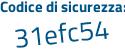 Il Codice di sicurezza è 39eb95f il tutto attaccato senza spazi