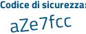 Il Codice di sicurezza è da311 poi 3b il tutto attaccato senza spazi