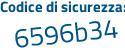 Il Codice di sicurezza è b7e continua con abcc il tutto attaccato senza spazi