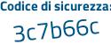 Il Codice di sicurezza è fc poi Z79f5 il tutto attaccato senza spazi