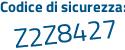 Il Codice di sicurezza è 4ce26df il tutto attaccato senza spazi