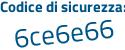 Il Codice di sicurezza è 64 segue 56aaf il tutto attaccato senza spazi