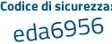 Il Codice di sicurezza è 13 poi eZ377 il tutto attaccato senza spazi