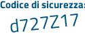 Il Codice di sicurezza è 5f1 continua con 4Z92 il tutto attaccato senza spazi