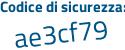 Il Codice di sicurezza è b4 continua con 552cc il tutto attaccato senza spazi