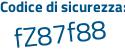 Il Codice di sicurezza è d5c2684 il tutto attaccato senza spazi