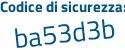 Il Codice di sicurezza è b9 poi 194c2 il tutto attaccato senza spazi