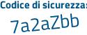 Il Codice di sicurezza è c61f5 poi 5c il tutto attaccato senza spazi