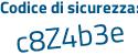 Il Codice di sicurezza è 1af7d continua con 5c il tutto attaccato senza spazi