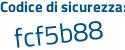 Il Codice di sicurezza è 9233b48 il tutto attaccato senza spazi