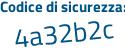 Il Codice di sicurezza è fe41 continua con 3b5 il tutto attaccato senza spazi