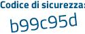Il Codice di sicurezza è fce segue 83ed il tutto attaccato senza spazi