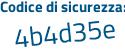 Il Codice di sicurezza è 4c3c continua con Zb1 il tutto attaccato senza spazi