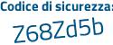 Il Codice di sicurezza è 2c4 continua con 3f75 il tutto attaccato senza spazi