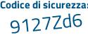 Il Codice di sicurezza è cde4 segue fed il tutto attaccato senza spazi