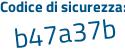 Il Codice di sicurezza è 2ed9 continua con 59c il tutto attaccato senza spazi
