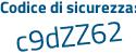 Il Codice di sicurezza è a3c88 poi 8f il tutto attaccato senza spazi