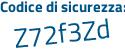 Il Codice di sicurezza è 17fc poi Z93 il tutto attaccato senza spazi