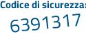 Il Codice di sicurezza è ceede poi b5 il tutto attaccato senza spazi