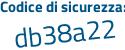 Il Codice di sicurezza è c76c2Za il tutto attaccato senza spazi