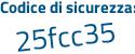 Il Codice di sicurezza è f37f continua con 73a il tutto attaccato senza spazi