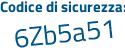 Il Codice di sicurezza è c4c9524 il tutto attaccato senza spazi