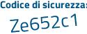 Il Codice di sicurezza è b7613b3 il tutto attaccato senza spazi
