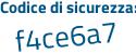 Il Codice di sicurezza è ZZ poi a2e71 il tutto attaccato senza spazi