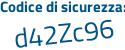 Il Codice di sicurezza è d4 continua con 43c3c il tutto attaccato senza spazi